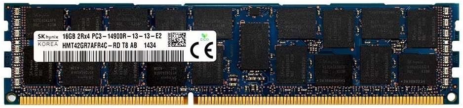 HMT42GR7AFR4C-RD HYNIX 16GB (1X16GB) 2Rx4 PC3-14900R DDR3-1866 Memory RAM