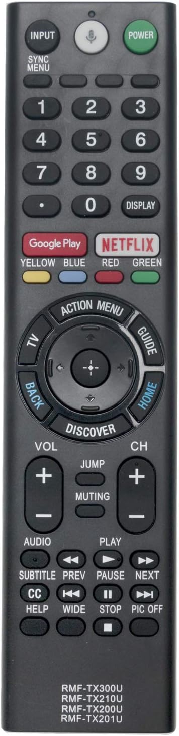 New TV Remote Control RMF-TX300U RMF-TX200U RMF-TX201U for Sony TV XBR75X940D XBR-75X940D XBR65X850D XBR-65X850D