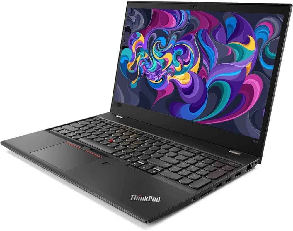 LENOVO ThinkPad T580 15.6” FHD Business Laptop Computer, Intel Core i5-8350U Processor, 16GB RAM, 256GB SSD, Backlit Keyboard, HDMI, CAM, Bluetooth, Windows 10 Pro (Renewed)