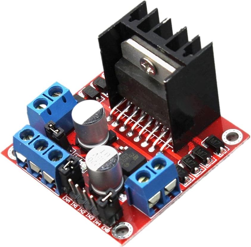 L298N Dual H-Bridge Motor Drive Controller for Arduino Smart Car Robot Power Stepper Motor Driver Module