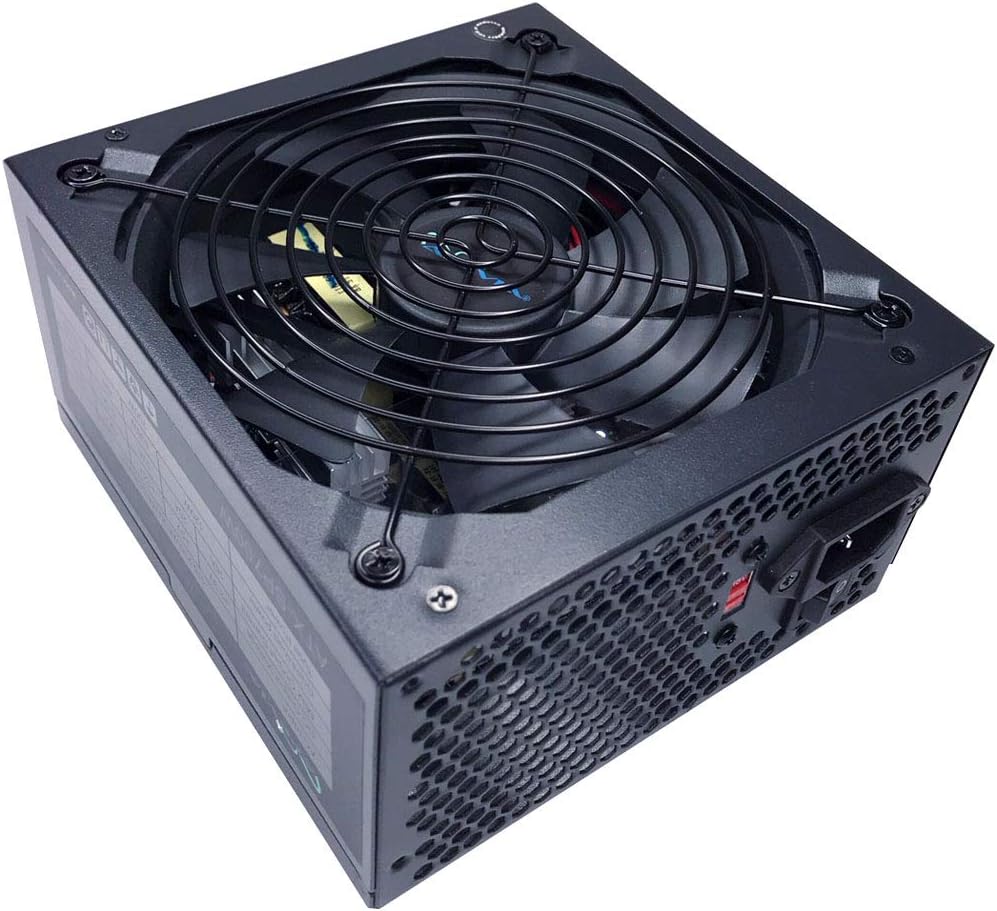 Apevia ATX-SP700 Spirit ATX Power Supply with Auto-Thermally Controlled 120mm Fan, 115/230V Switch, All Protections