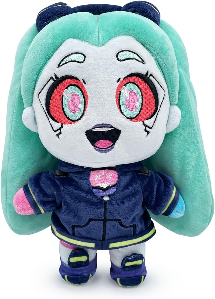 Youtooz Cyberpunk Rebecca 9″ Plush, Rebecca Plushie, Collectible Rebecca from Cyberpunk Cyberpunk Plush Collection