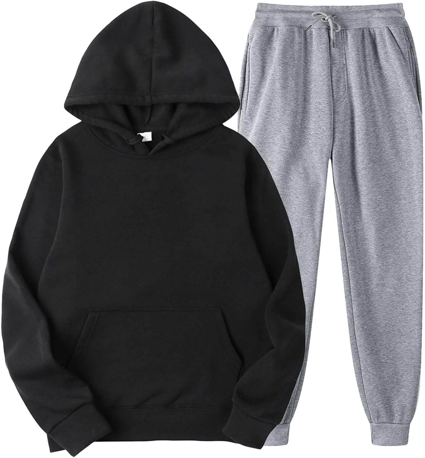 Birthday Outfits for Women,Loose Fall Sweatshirt Straight Leg Sweatpant 2024 Classic Fleece Sweatsuit Tracksuit