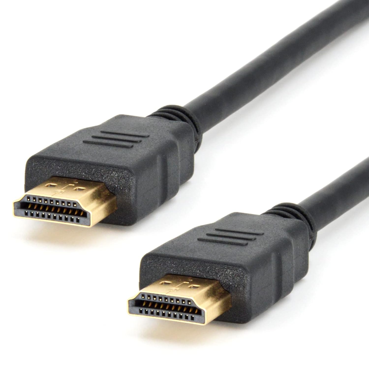 Premium 4K HDMI Cable 2.0 with Ethernet – HDMI 4K Cable 2.0 (4K @ 60Hz) Ready – High Speed 18Gbps – Gold Plated Connectors – ARC – Video 4K Ultra HD 2160p 1080p 3D HDR – HDMI Cable 15 ft/4.5m