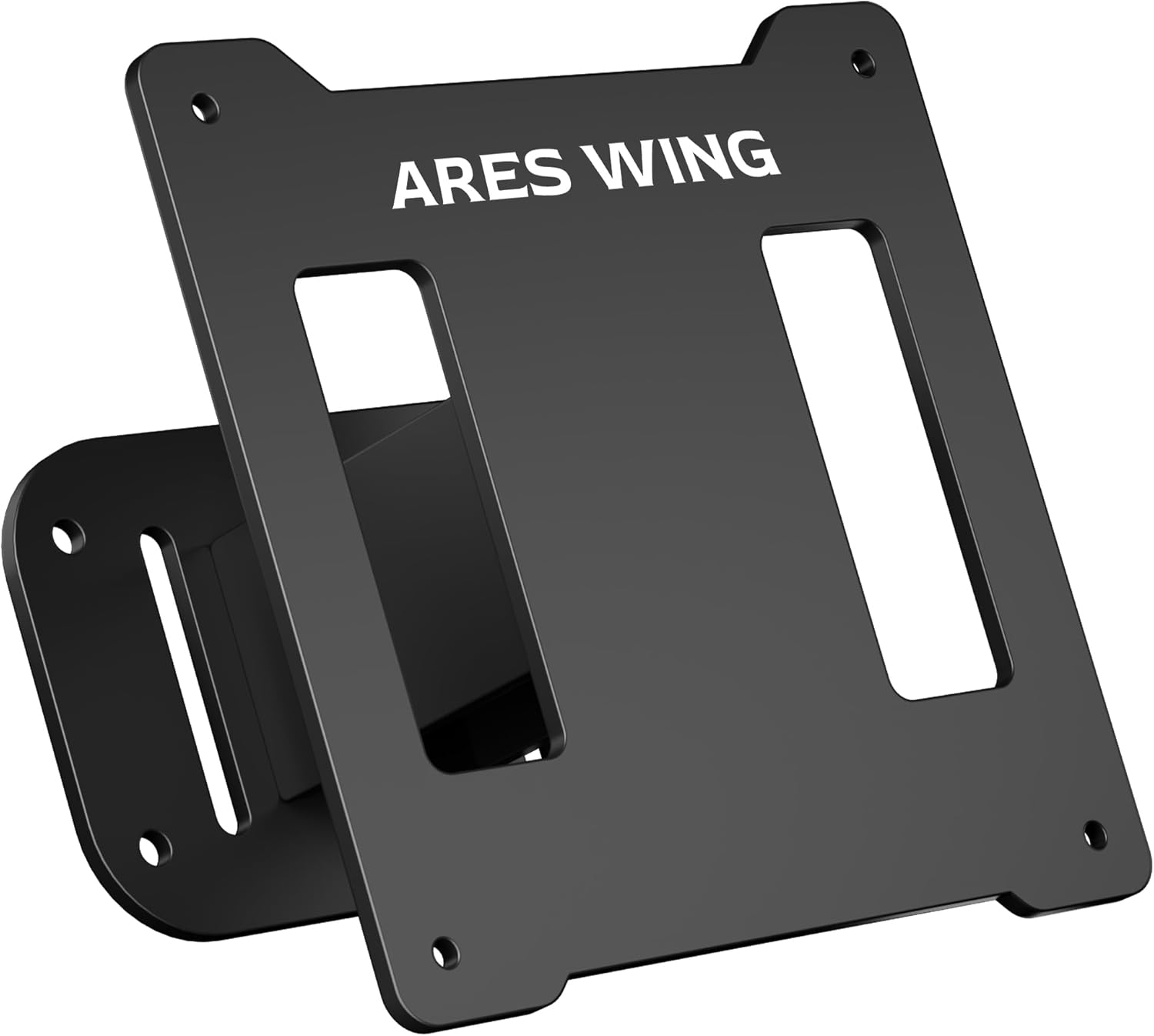 Monitor VESA Adapter Plate Bracket, Quick Attach VESA Mount Adapter for Samsung Neo G9, G65B, G70A, G75T, G85NB, CRG9, CHG9, CHG90, and Odyssey G9 Monitors, VESA 100×100, Black