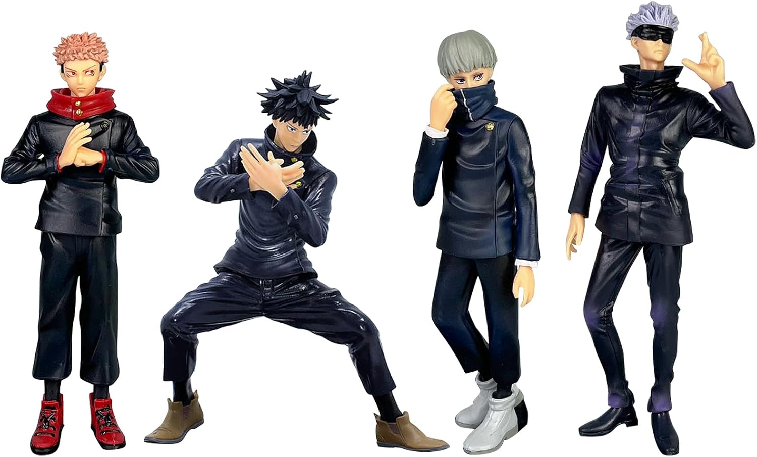 Jujutsu Ryomen Sukuna JJK Figures 4-Packs Action Figures for Anime Fans Creative Gifts for Birthday Gifts Christmas Decoration