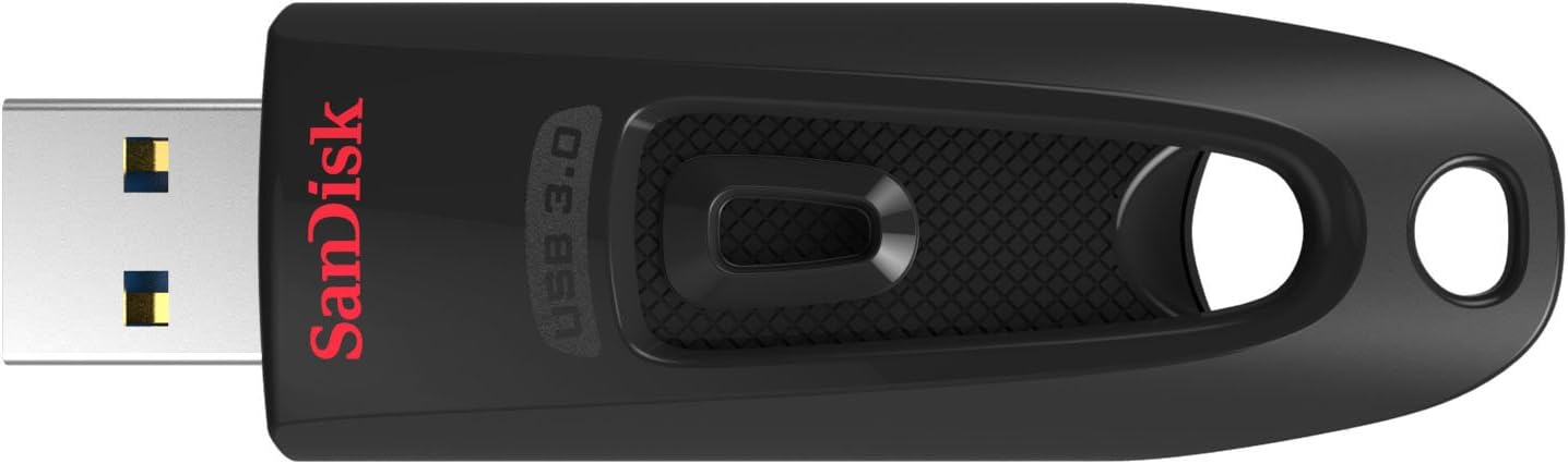 SanDisk 256GB Ultra USB 3.0 Flash Drive – SDCZ48-256G-GAM46, Black