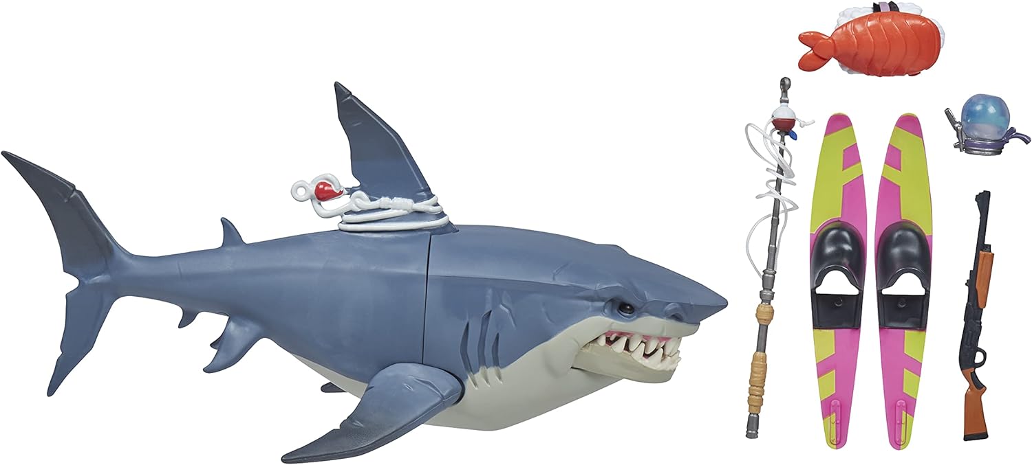 FORTNITE Hasbro Victory Royale Series Upgrade Shark Collectible Action Figure with Accessories – Ages 8 and Up, 6-inch