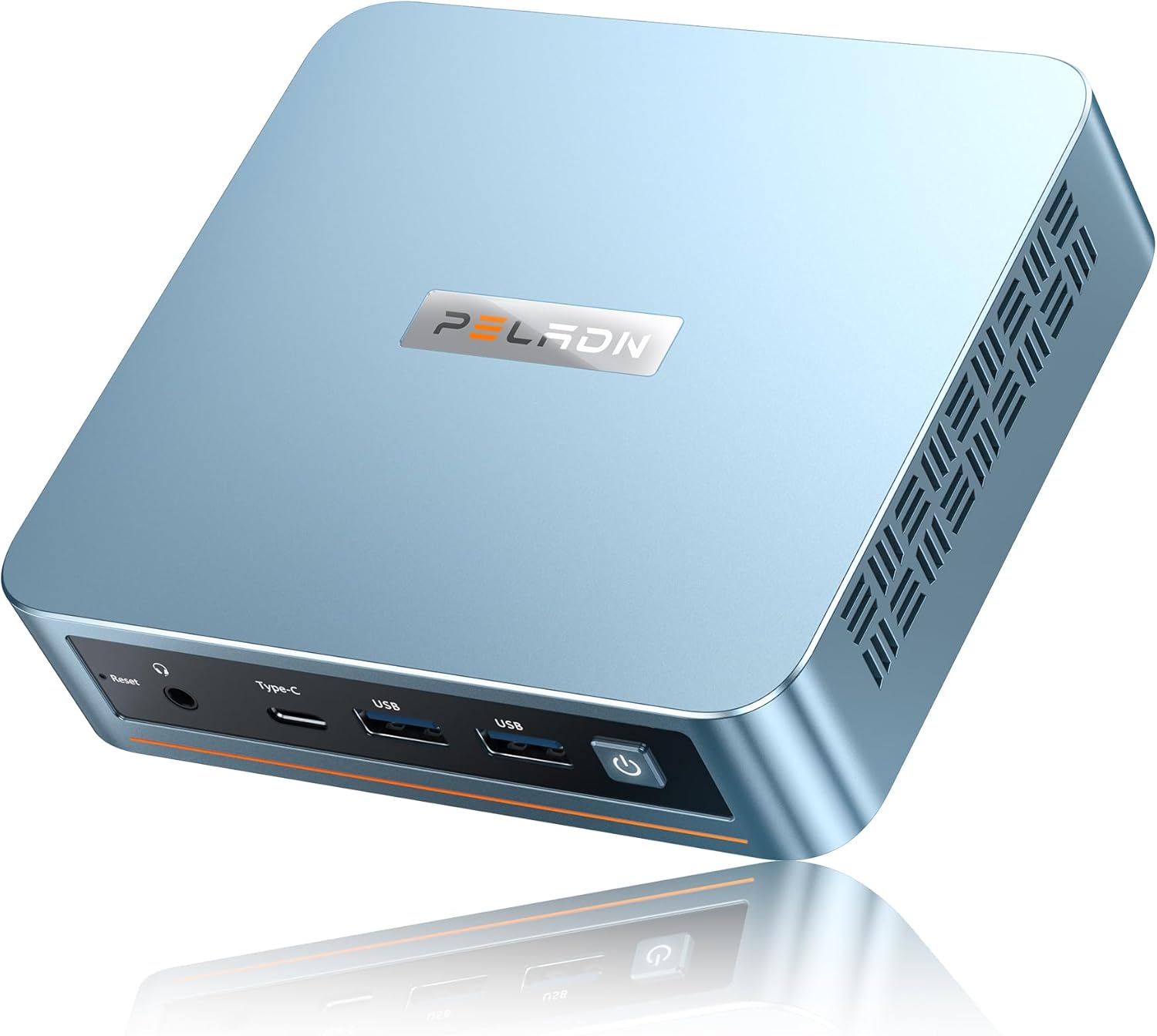 PELADN Mini PC with Windows 11 Pro,12th Gen N95 Processor(3.4 GHz) Mini Computers,8GB DDR4 RAM 256GB M.2 SSD,Support Triple 4K UHD/HD 2.0/LAN/Dual-Band WiFi/Home/Business Mini Desktop Computer