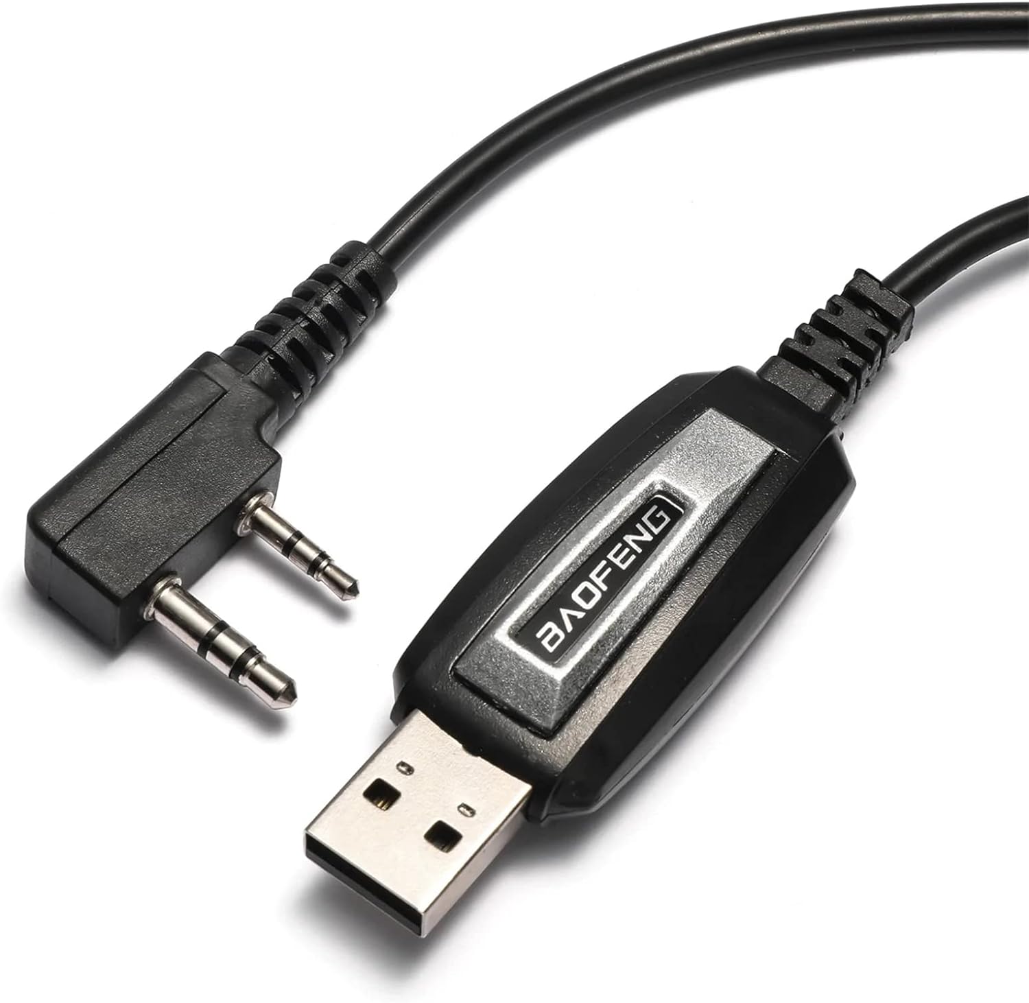 BAOFENG USB Programming Cable Two-Way Portable. for UV-5R 5RPlus, BF-888S BF-888S EX, 5RX3, 3RPlus, H777, BF-F8HP, 5RA, 5RE, with CD-ROM and Operating Instructions