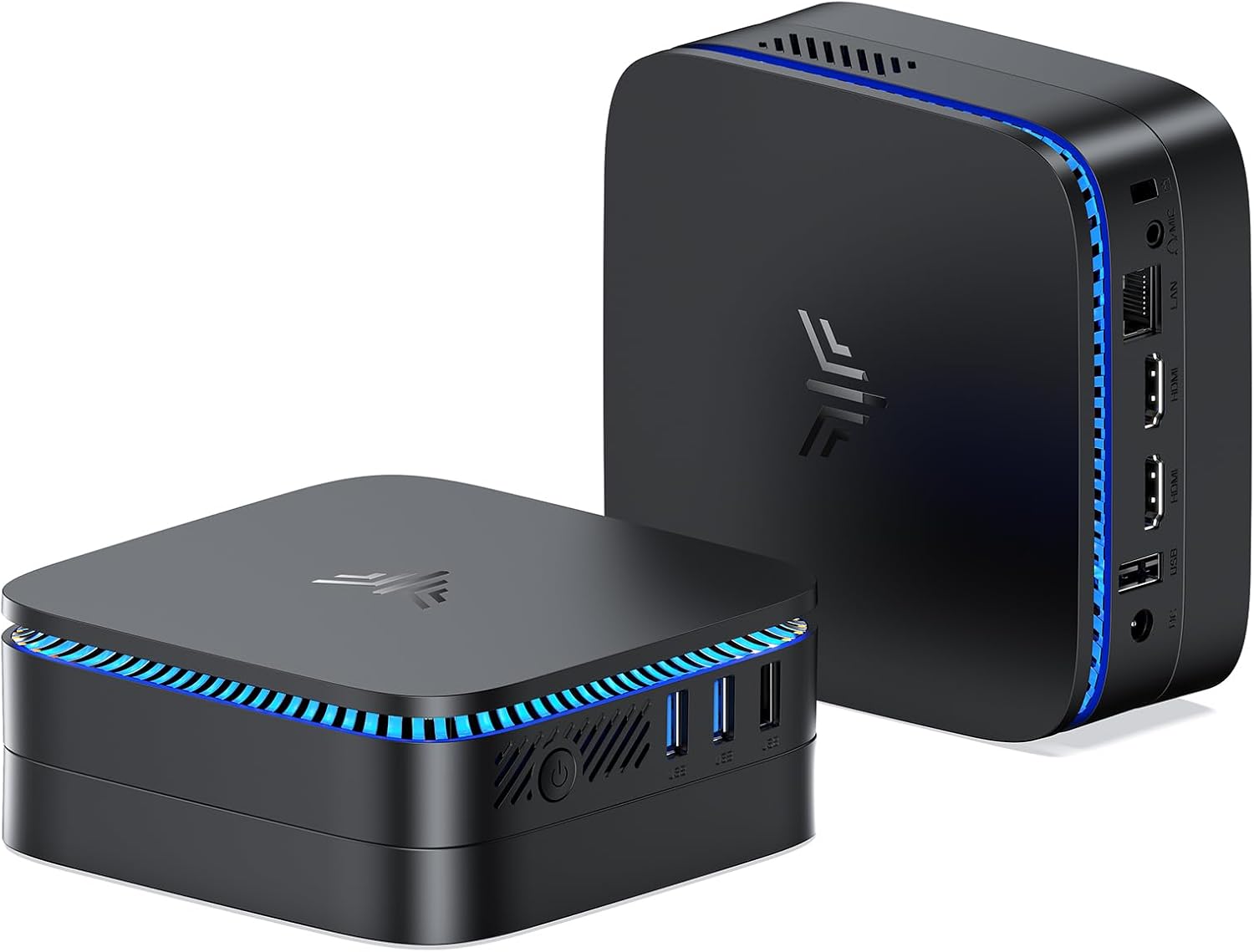 KAMRUI AK1PLUS Mini PC,Windows 11 Pro,12th Intel Alder Lake- N95 up to 3.4 GHz,16GB RAM+1TB M.2 SSD,Mini Computer Support 2.5″ SSD (up to 2TB),WiFi 2.4G/5G,BT 4.2,4K, Business, Home, Office