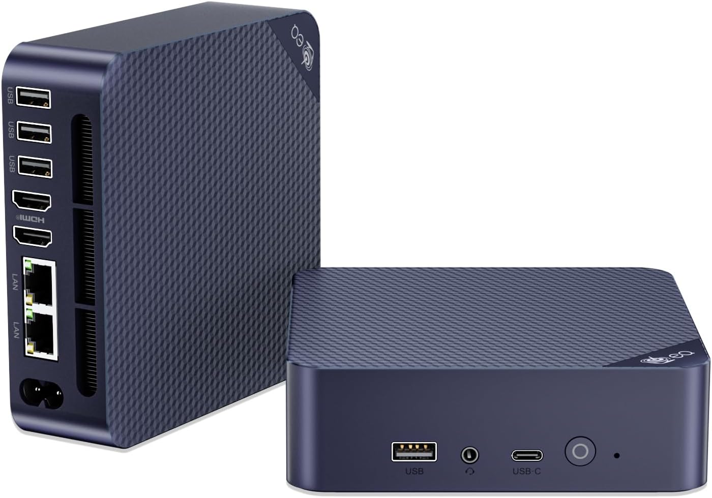 Beelink EQ13 Mini PC Intel N200 (4C/4T, Up to 3.7Ghz), 16GB DDR4 RAM 500GB SSD, Mini Desktop Computer Support 4K@60Hz/HDMI/WiFi6/BT5.2/Dual LAN/Office PC