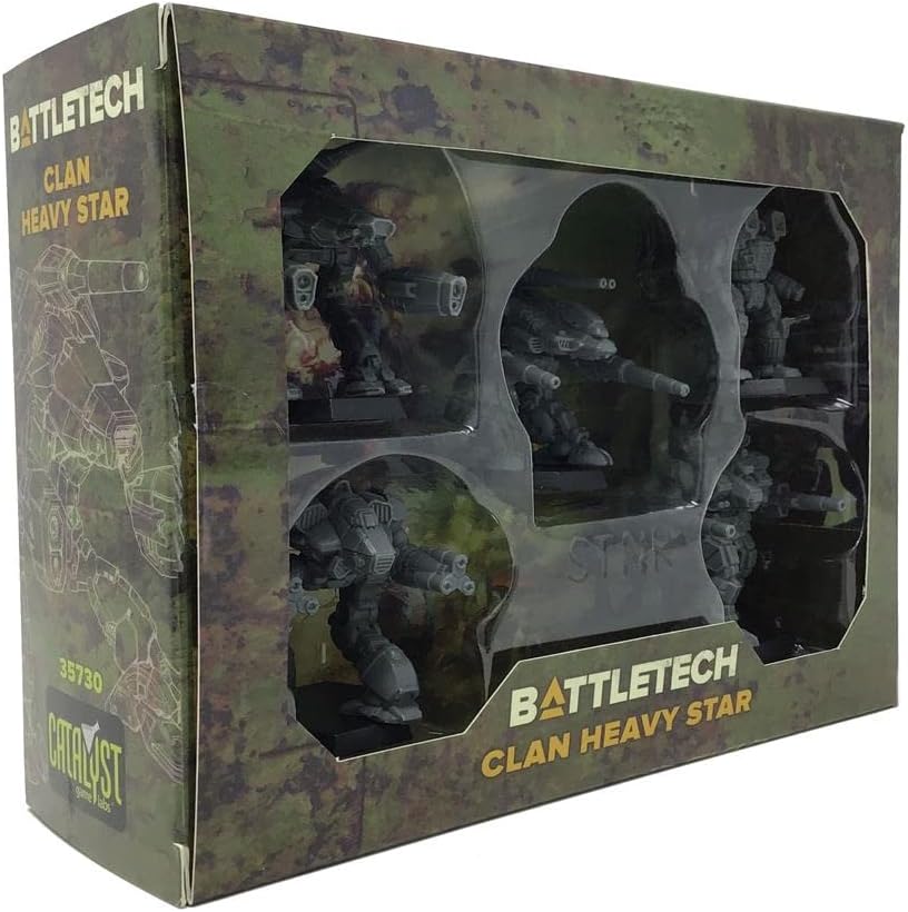 BattleTech Mini Force Pack: Clan Heavy Star