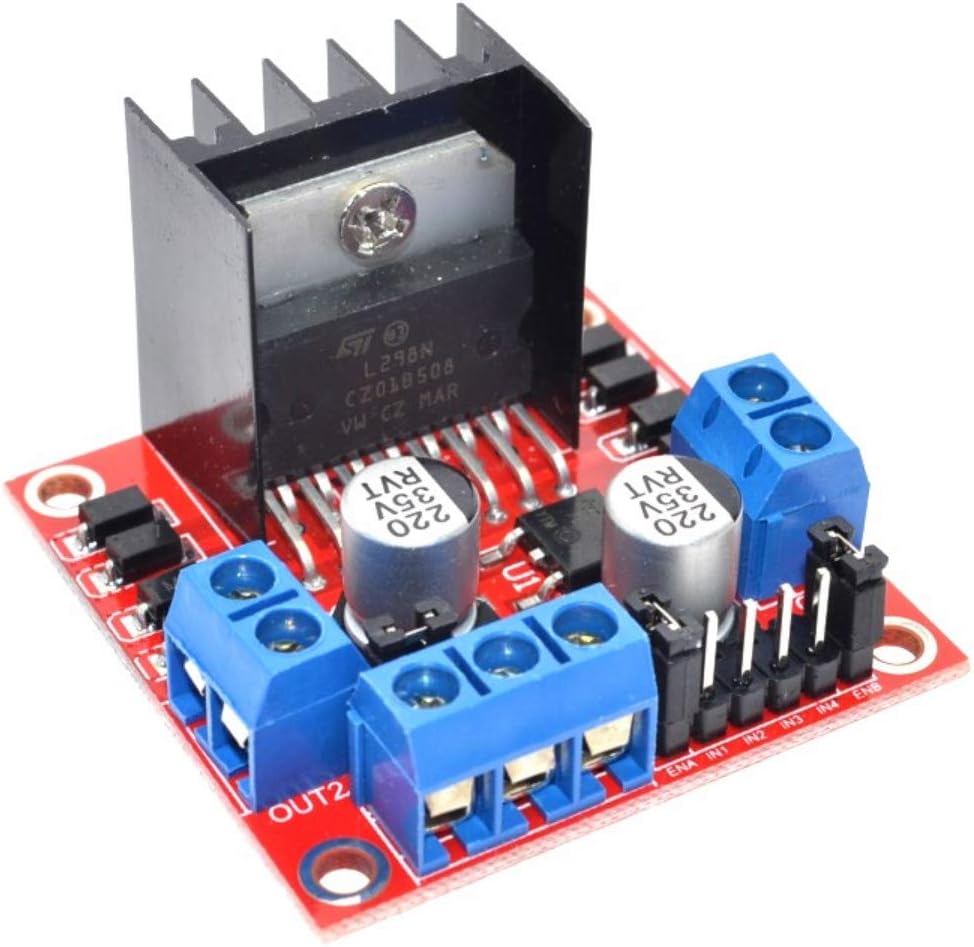 L298N Dual H Bridge PWM Stepper Motor Drive Controller Board Module Arduino by Envistia Mall