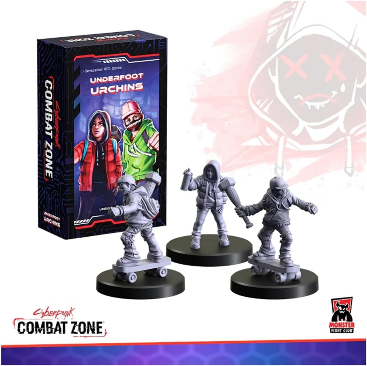 Monster Fight Club Cyberpunk Red: Combat Zone – Underfoot Urchins Expansion (Gen Red)