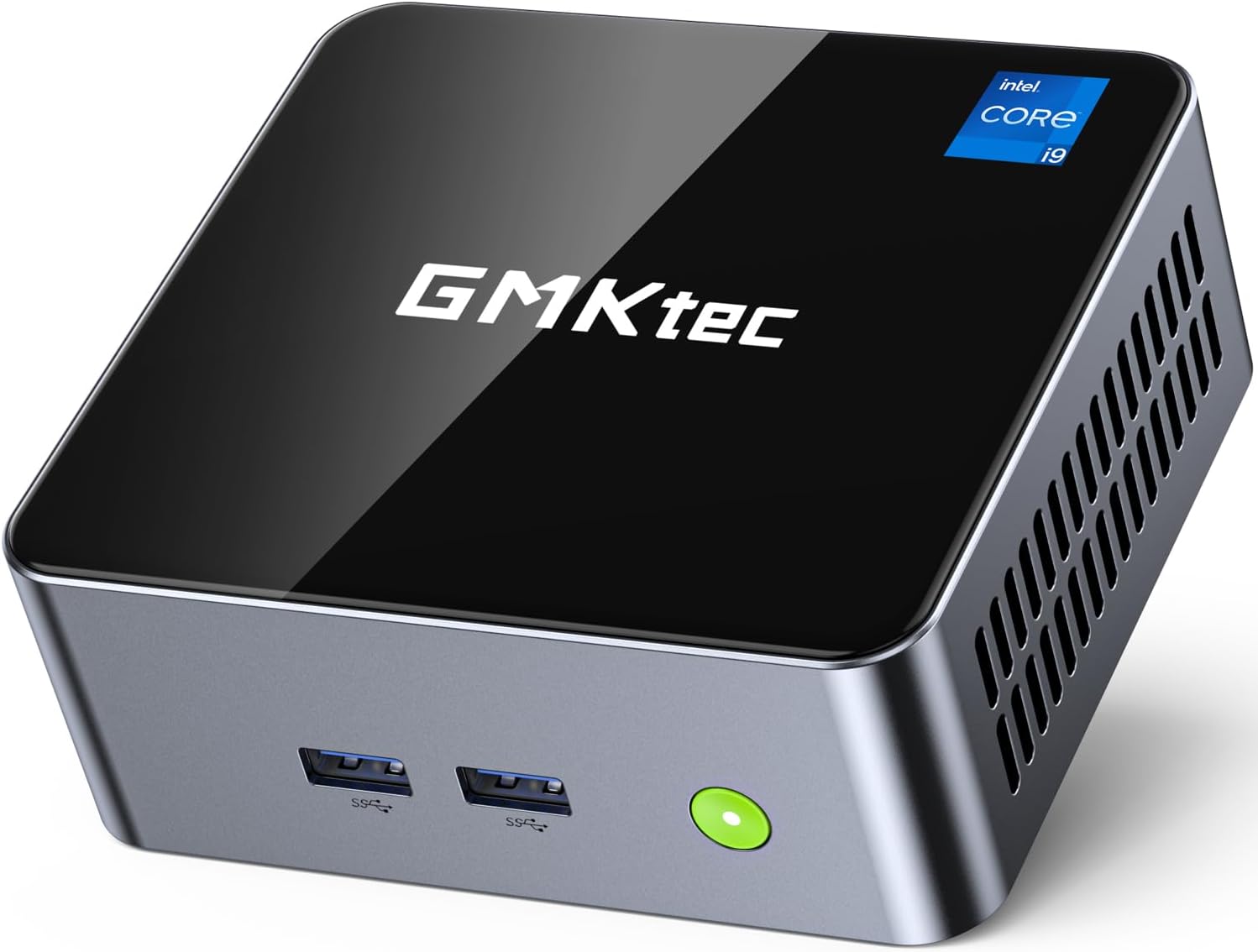 GMKtec Mini Desktop Computer, M3 Intel Core i5 12450H (8C/12T, up to 4.40GHz) Windows 11 Pro Mini PC 16GB DDR4 (8GB*2) 512GB SSD, 2X HDMI 4K, 4X USB 3.2, USB-C, WiFi 6, BT 5.2, RJ45 2.5G Black