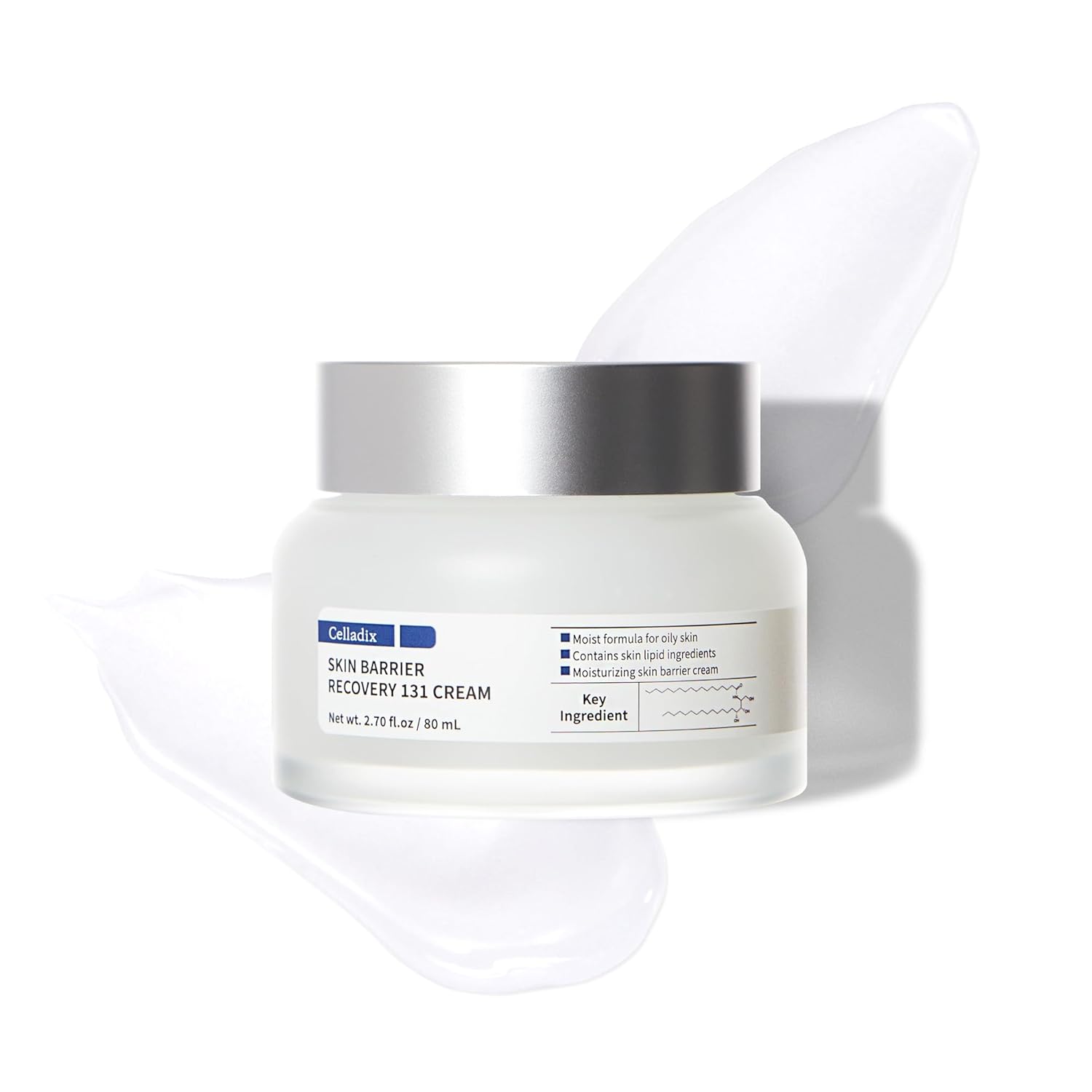 Skin Barrier Recovery 131 Cream | Skin Microbiome Protects | Strengthens Skin Barrier | Oil-Free Face Cream | Optimal 5.5 pH Level | 2.70 Fl Oz