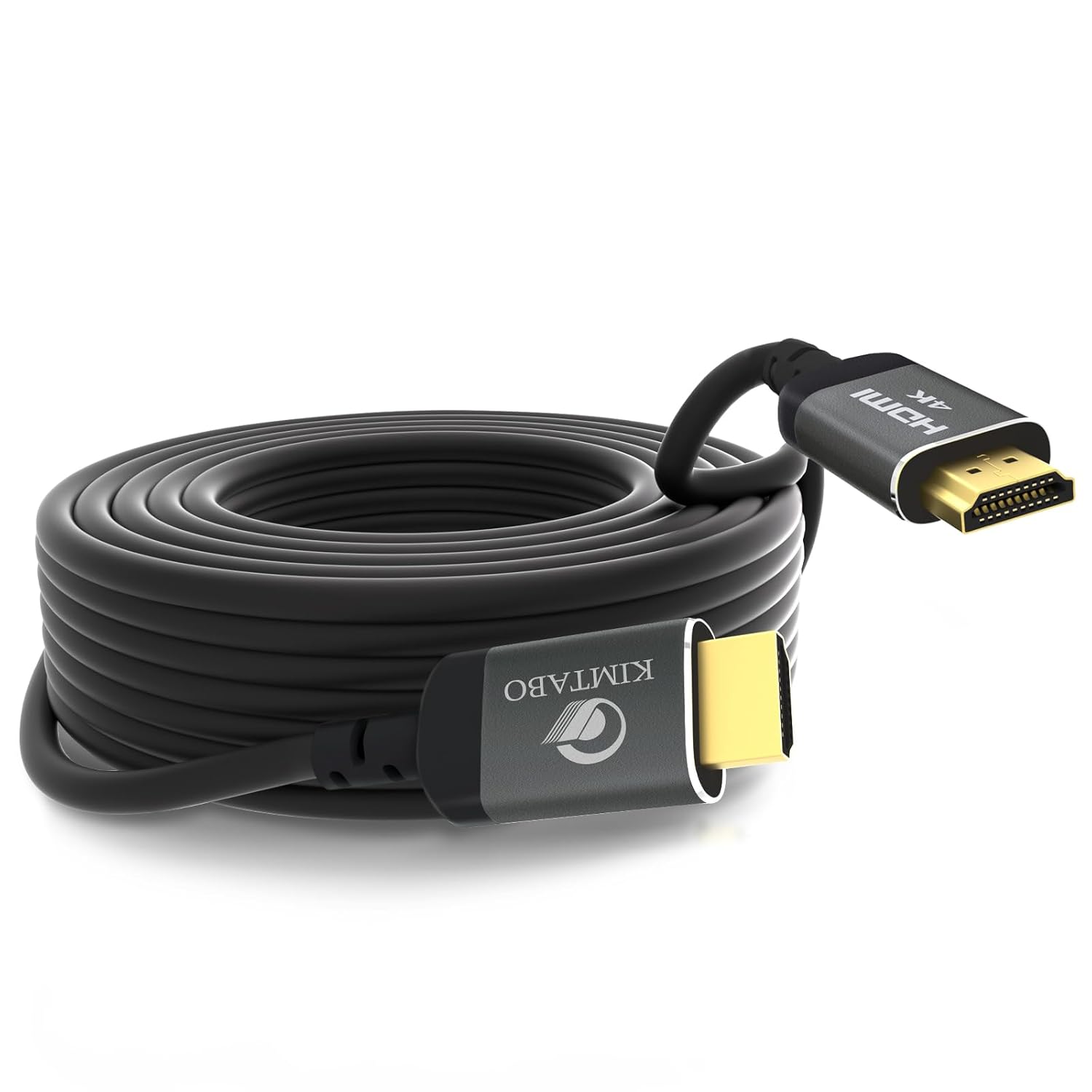 30 ft HDMI Cable 4K, High Speed Long HDMI Cables Support 4K 30Hz 2K 1080p 3D ARC, Gold plated Connectors Soft HDMI Cord for Smart HD Fire TV Monitor Projector Soundbar Laptop PS3/4 XBOX (9.14m)