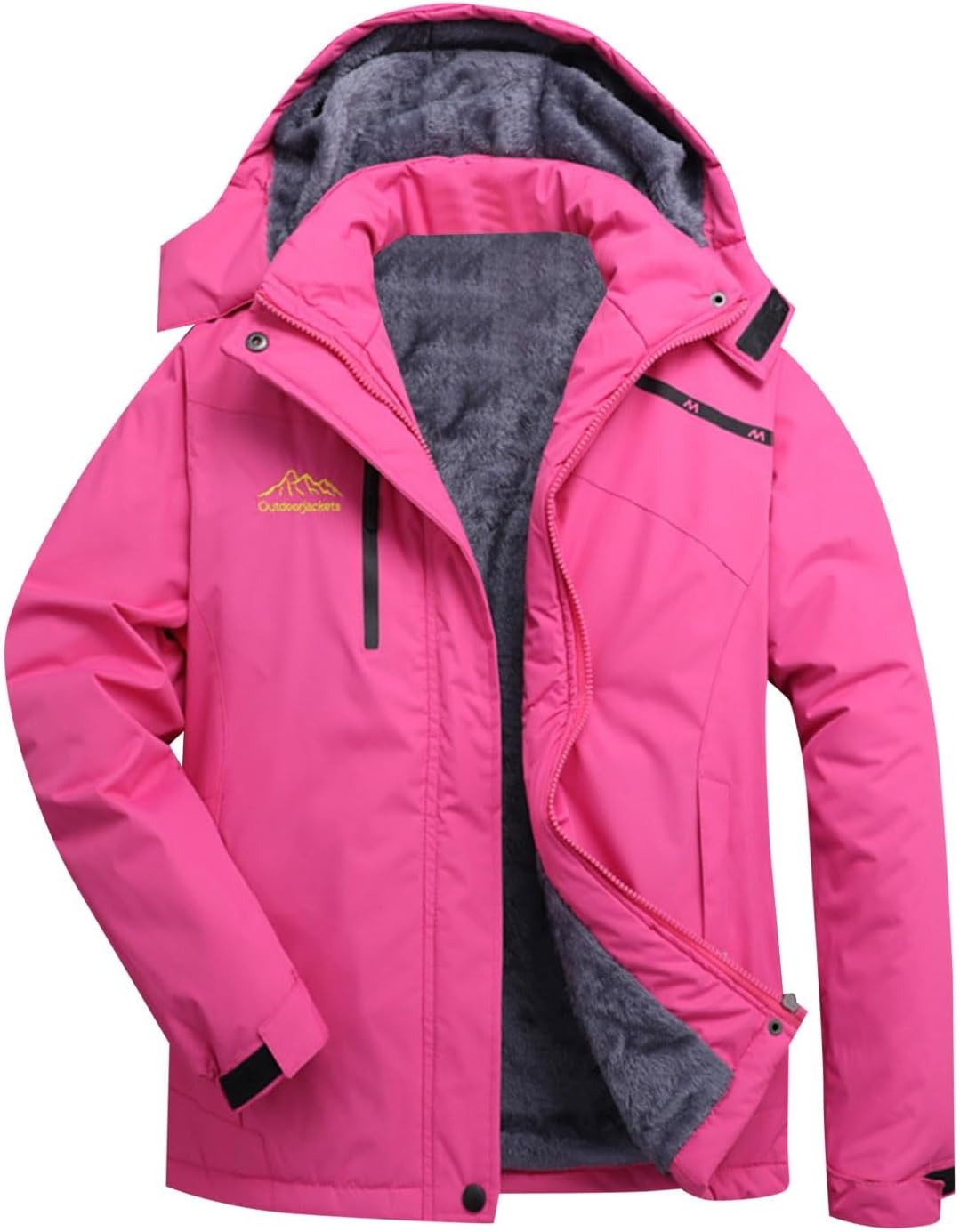 Coats for Women Ski Jacket Windproof Rain Jacket for Mens Snow Winter Coat Leather Casual Jackets for Women