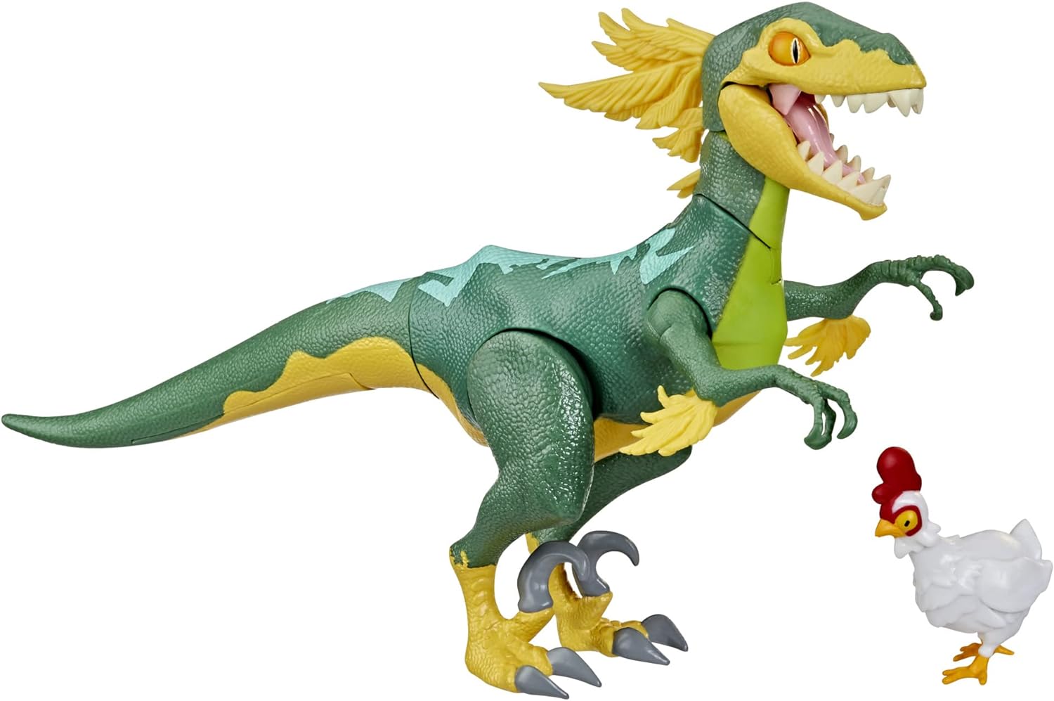 FORTNITE Victory Royale Series Raptor (Yellow) Collectible Action Figure with Accessories, 6-inch