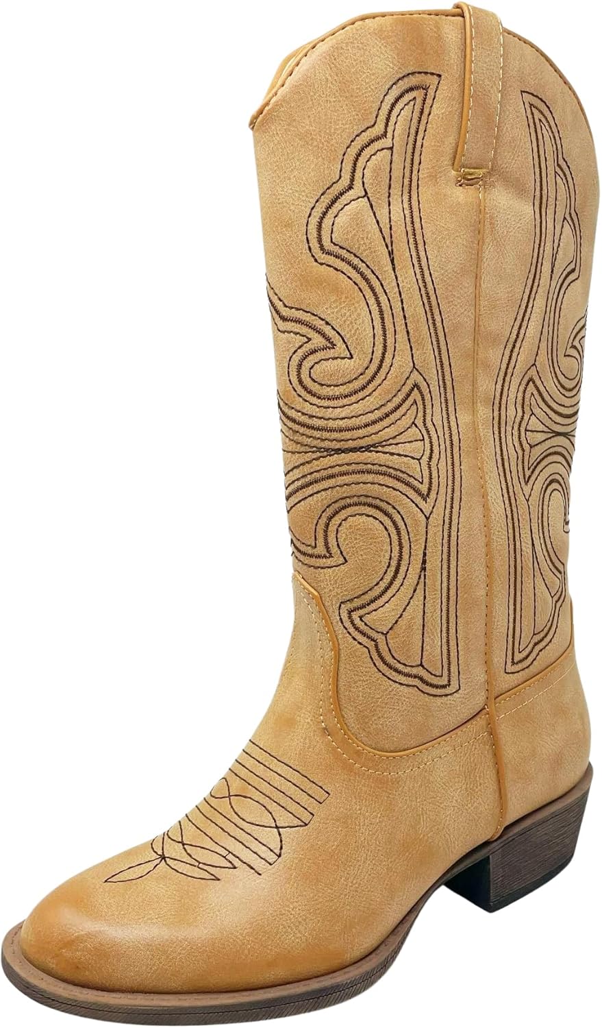 Coconuts by Matisse Legend Women’s Faux Leather Embroidered Western Boots