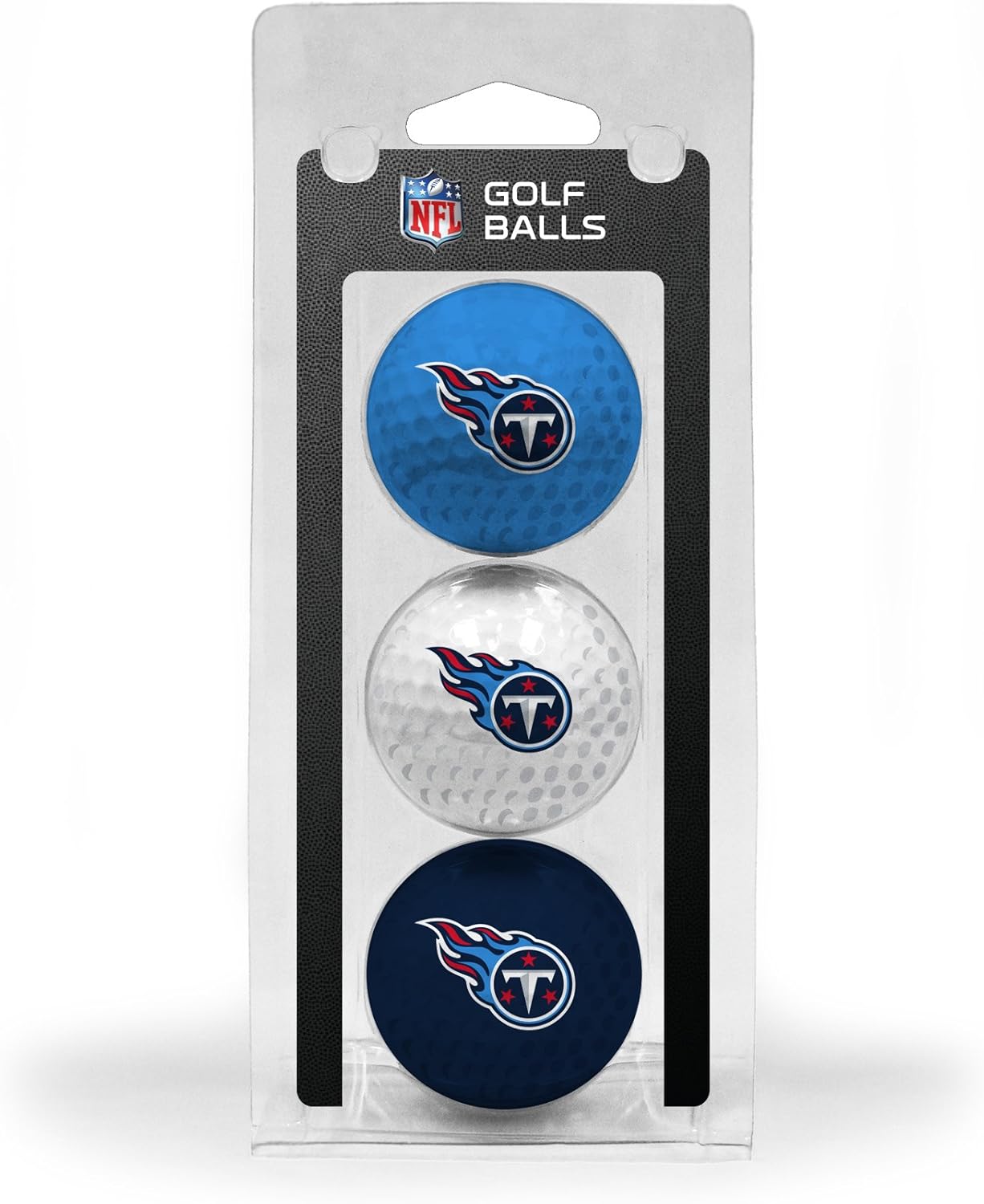 Team Golf NFL Regulation Size Golf Balls, 3 Pack, Full Color Durable Team Imprint