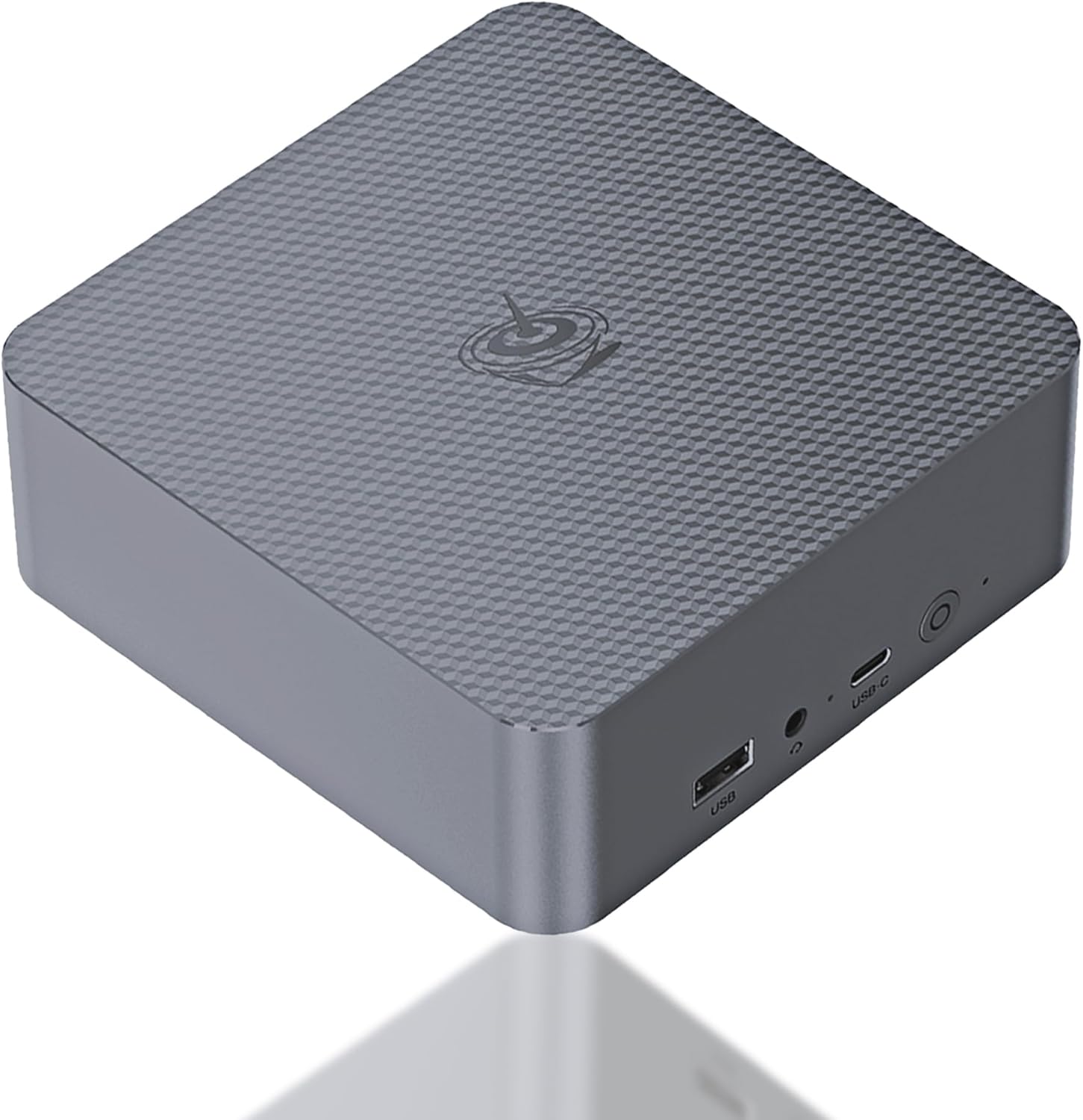 Beelink EQR5 Mini PC, Ryzen 5 Pro 5650U (6C/12T, Up to 4.2GHz) Mini Computer, 8GB DDR4 3200MHz & 500GB PCle 3.0×4 SSD, Quiet Office PC with Dual NIC LAN, Dual 4K HDMI, WiFi6, BT5.2, USB3.0, USB-C