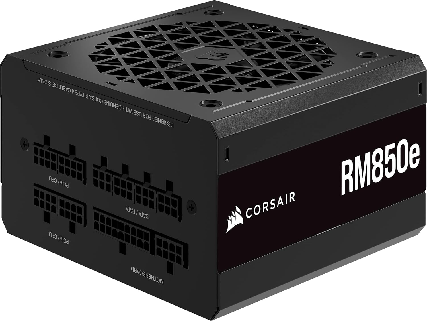 Corsair RM850e (2023) Fully Modular Low-Noise Power Supply – ATX 3.0 & PCIe 5.0 Compliant – 105°C-Rated Capacitors – 80 Plus Gold Efficiency – Modern Standby Support – Black