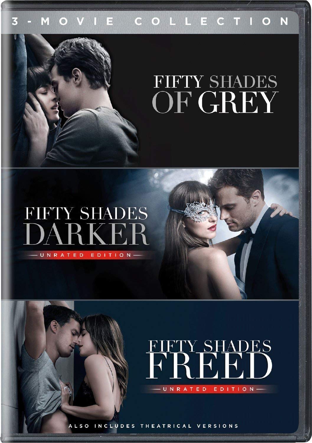 Fifty Shades of Grey: Trilogy Movie Collection DVD