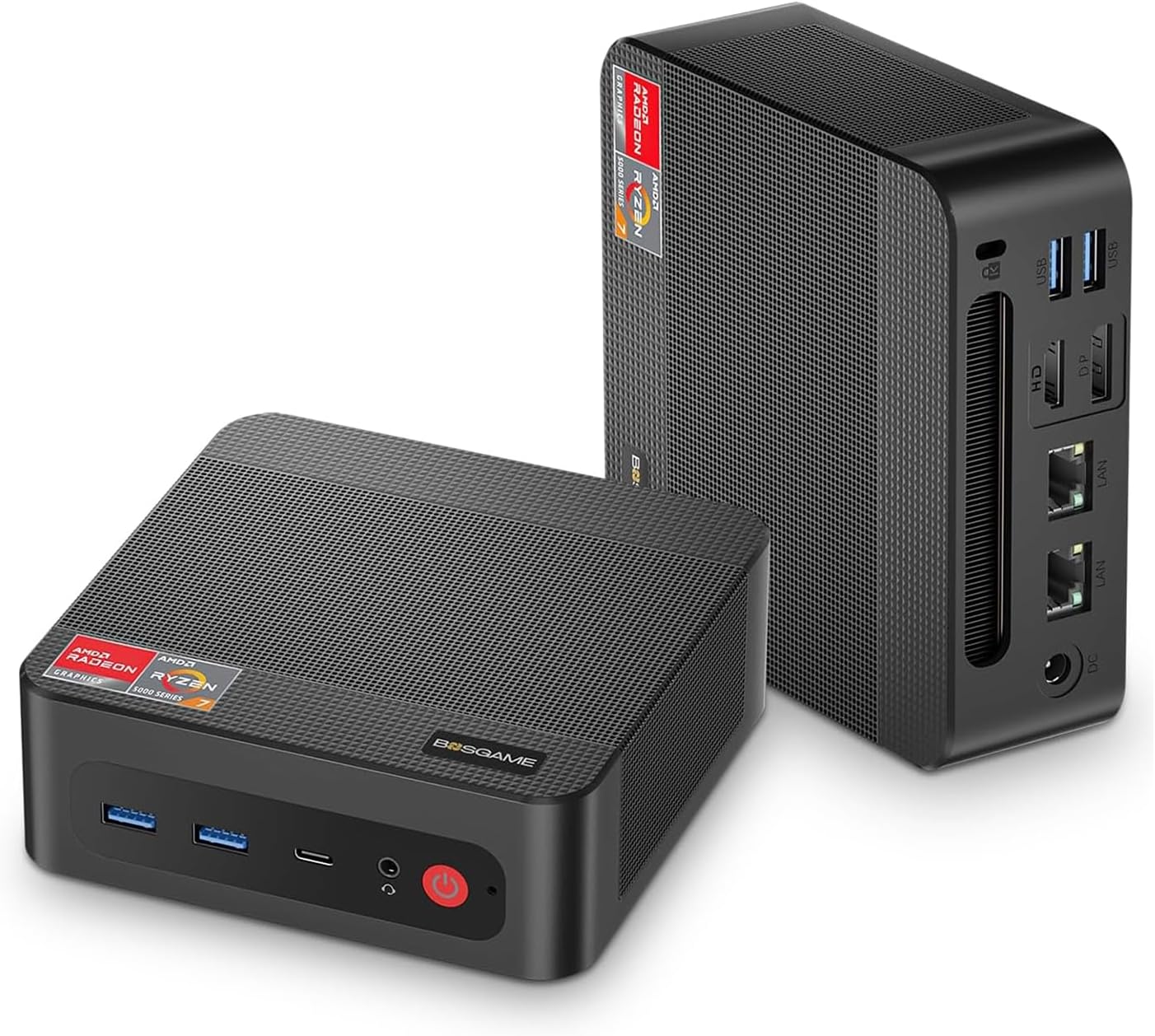 P4 Plus Mini PC Gaming, AMD Ryzen 7 5825U(Upgraded 5800U) Mini PC Windows 11 Pro 16GB DDR4 512GB SSD Mini Computers (up to 4.5Ghz), 4K Triple Display Mini Desktop BT5.2/Wi-Fi6E