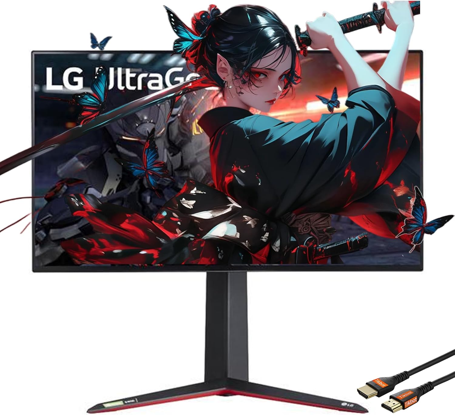 LG 27gn950-b | 27 Inch 4K UHD (3840 x 2160) | Nano IPS | 144Hz | AMD FreeSync Premium Pro, G-SYNC Compatibility | Tilt/Height/Pivot Adjustable Stand