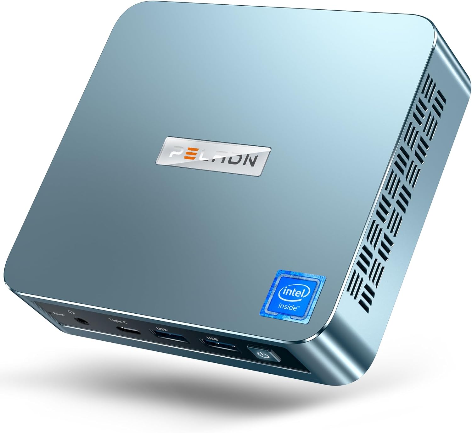 PELADN WI-6 Mini PC, Intel 12th Gen Alder Lake- N100(up to 3.4GHz), 16GB DDR4 RAM 512GB M.2 PCIe SSD, Desktop Computer Support 4K Dual Display/USB3.2/WiFi 5/BT4.2