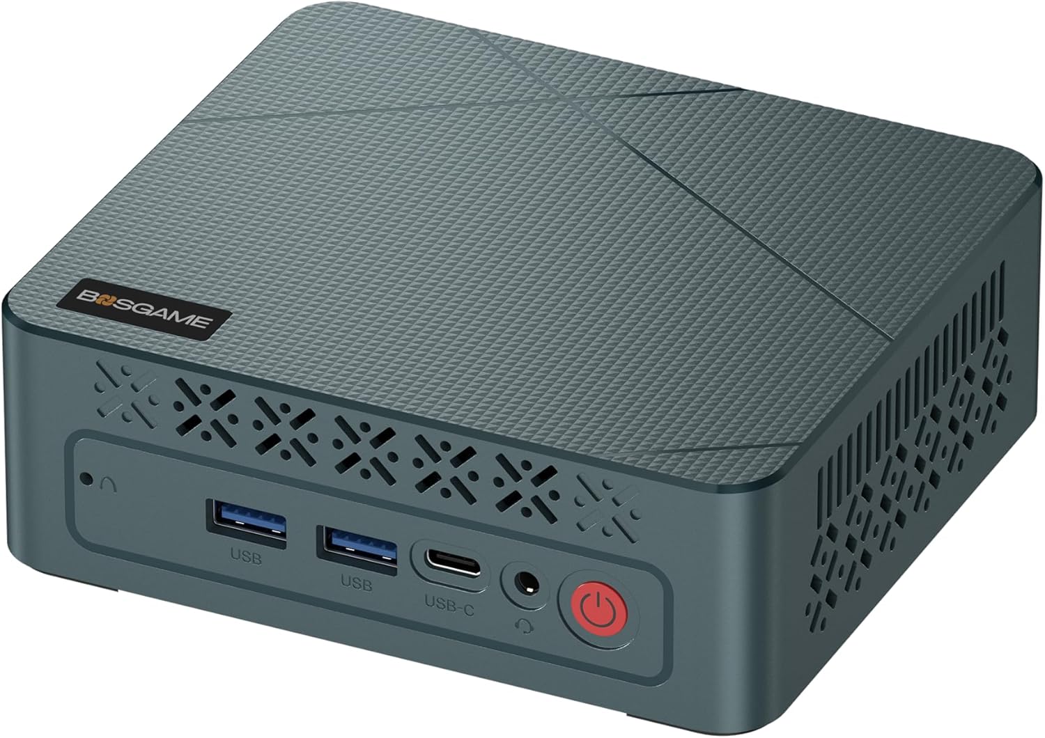 E2 Mini PC Ryzen 5 3550H(Max 3.7GHz) Dual Channel DDR4 Mini Computers, 16GB RAM 512GB NVMe SSD, Dual HDMI, 4X USB Ports, 1x RJ45 Ethernet Ports，Wi-Fi 5，BT5.0