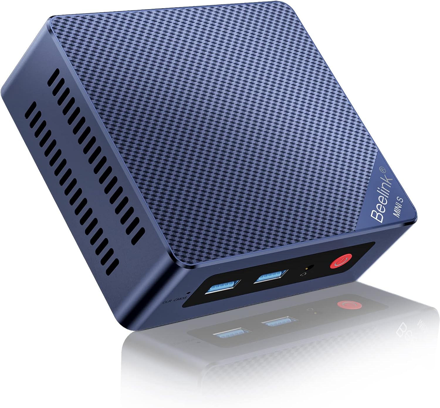 Beelink Mini S13 Mini PC, Intel 13th N150 (up to 3.6GHz), 16GB DDR4 500GB M.2 SSD Desktop Computers, Intel Unison App/4K Dual HDMI Display/WiFi 6/BT5.2/4x USB3.2/VESA/1000Mbps LAN/WOL Office/Home PC