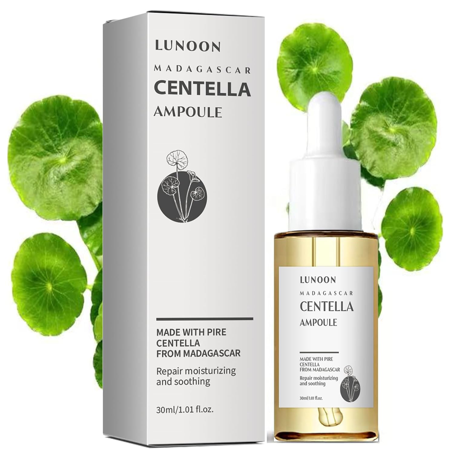 Centella Facial Serum,Hydrating, Moisturizing & Soothing Serum for Wrinkles & Fine Lines, Vegan & Cruelty-Free for All Skin Types.