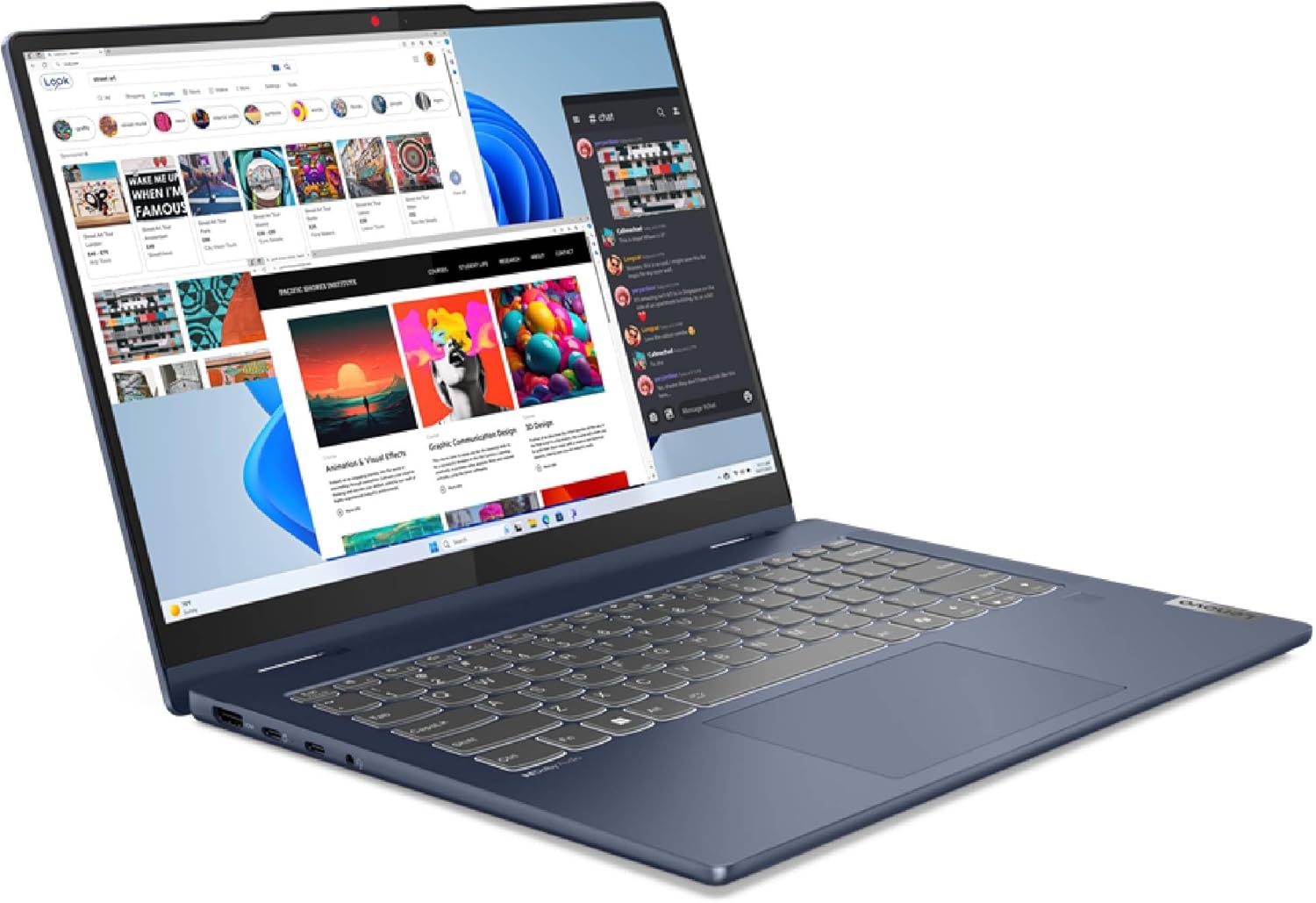 Lenovo Ideapad 5 2-in-1 14Ahp9 14″ Touch Laptop Ryzen 7 8845HS 16GB 1TB SSD W11H (Renewed)