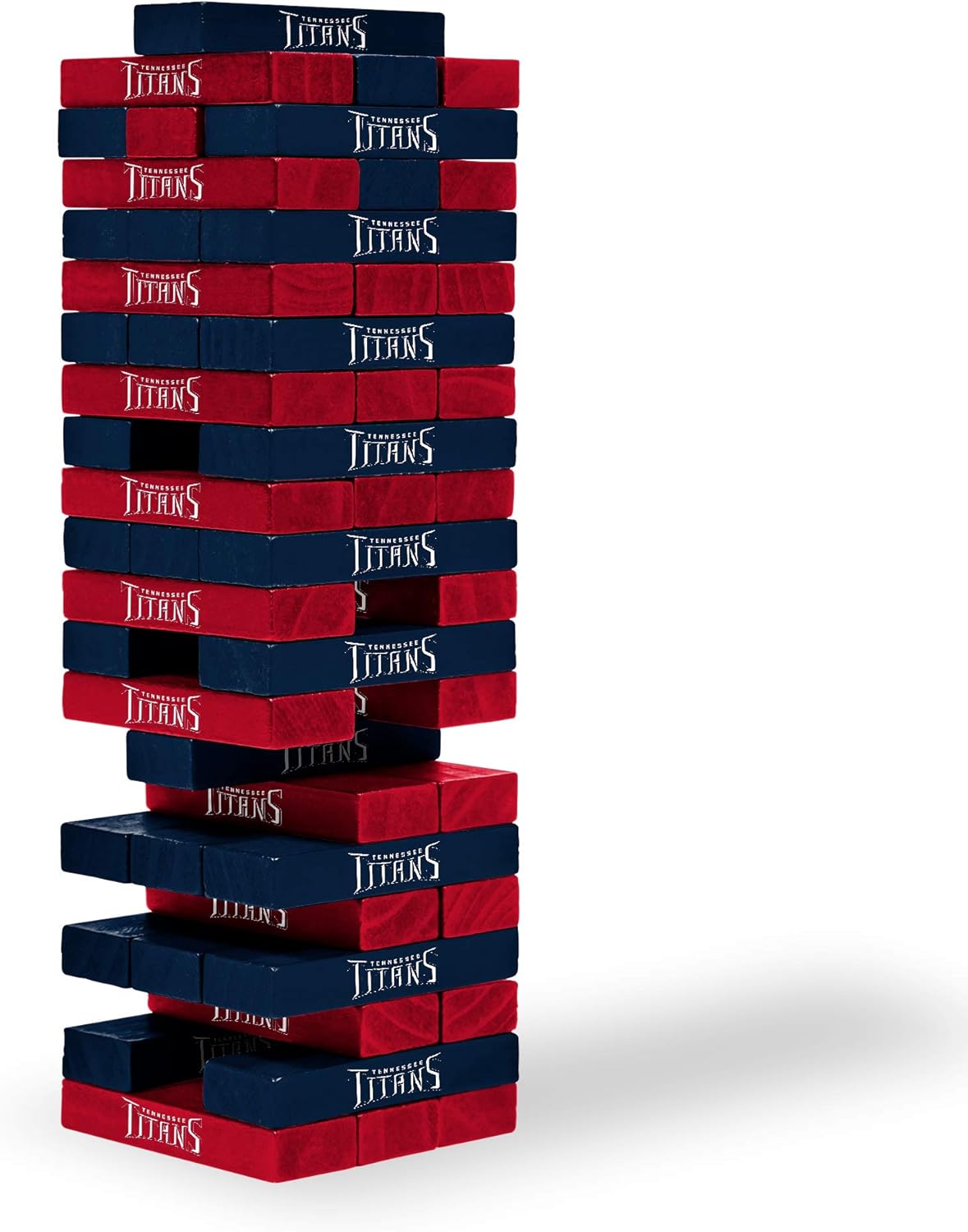 NFL Pro Football Tabletop Stackers Block Game by Wild Sports – Perfect Gift for NFL Football Fan, Dorm Game, Rec Room, Tailgate