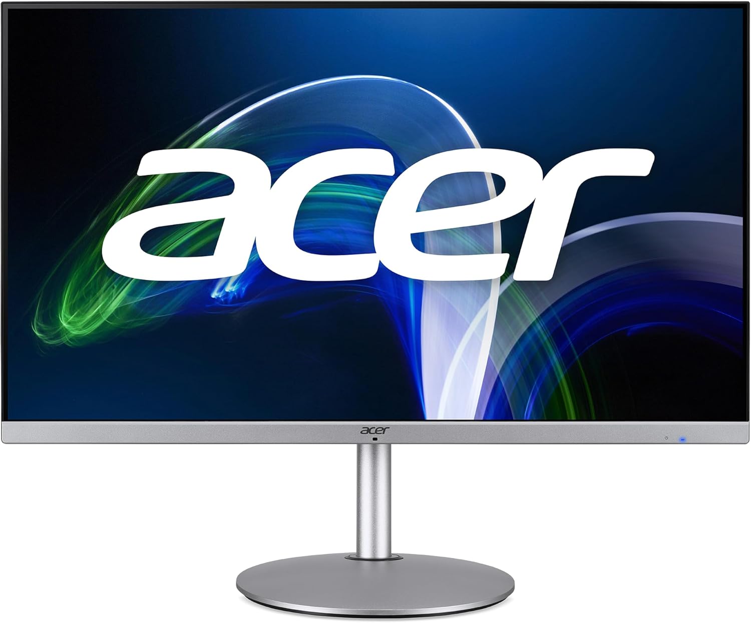 Acer CB322QK semipruzx 31.5″ UHD 3840×2160 Professional Docking Monitor | Adaptive-Sync | Height Adjustable Stand with Swivel, Tilt & Pivot (USB Type-C, Display Port 1.2, HDMI 2.0, RJ-45 & USB Ports)