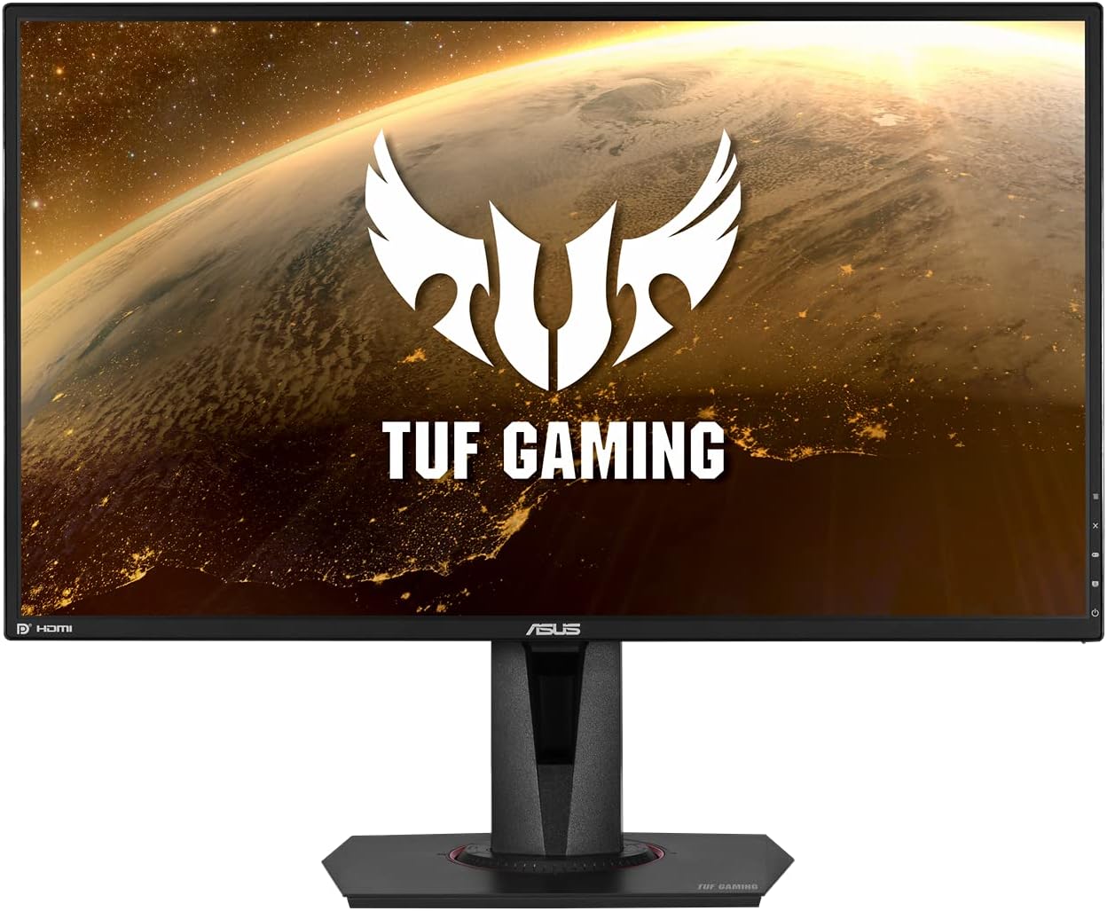 ASUS TUF Gaming VG27AQ HDR Gaming Monitor – 27 Inch WQHD (2560 x 1440), IPS, 155Hz*, ELMB Sync, G-SYNC Compatible, Adaptive-sync, 1 ms (MPRT), HDR10, Black