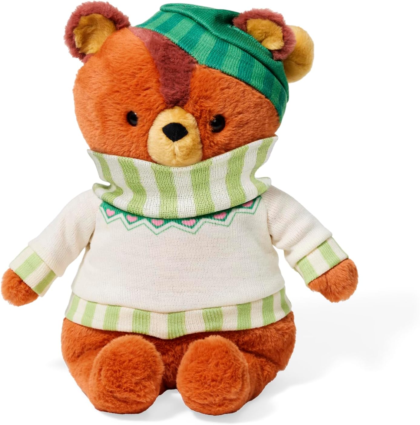 Wild Republic Amazon Exclusive 2024 Holiday Bear 14” Eco-Friendly Plush