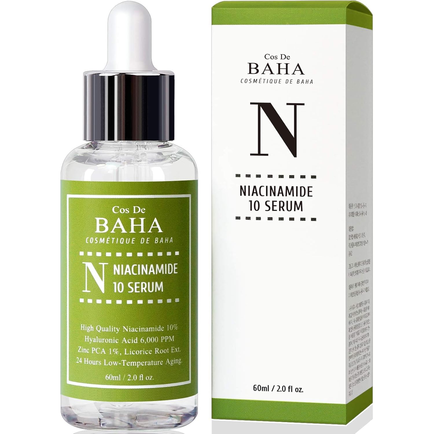 Niacinamide 10% + Zinc PCA 1% Serum for Face – Pore Reducer + Uneven Skin Tone Treatment + Diminishes Acne Prone, Skin Balancing Pore Reducing, Restores Elasticity, 2 Fl Oz