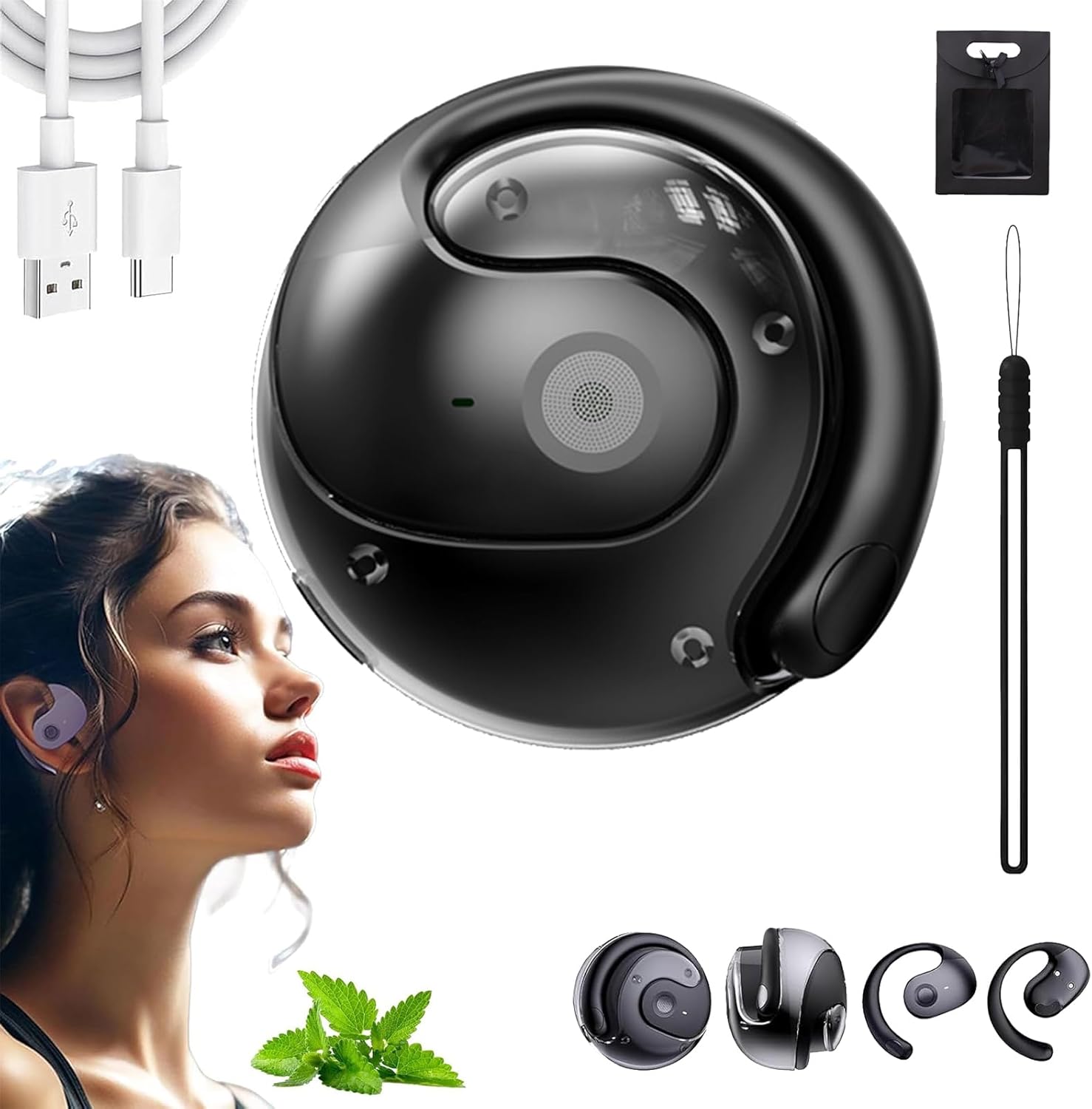 Sentdream Translator, Sent Dream Translator, Blanbutton Translator, Ai Translation Wireless Ows Bluetooth5.4 Earphones, Hy-T26 Pro Ows Wireless High Precision Bluetooth Translation Headphones