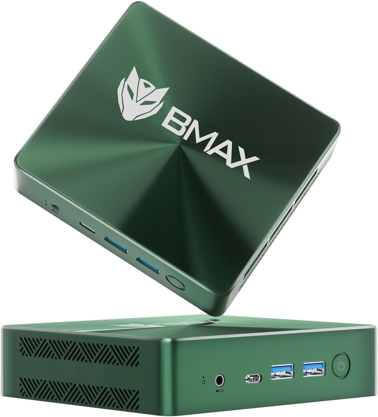 Bmax B6 Plus Mini PC Intel Core i3-1000NG4 (up to 3.2GHz) 12GB LPDDR4 RAM/512GB NVMe SSD WiFi5 Support 4K/60Hz Triple-Display BT4.2 Type-C/HDMI Mini Desktop Computer