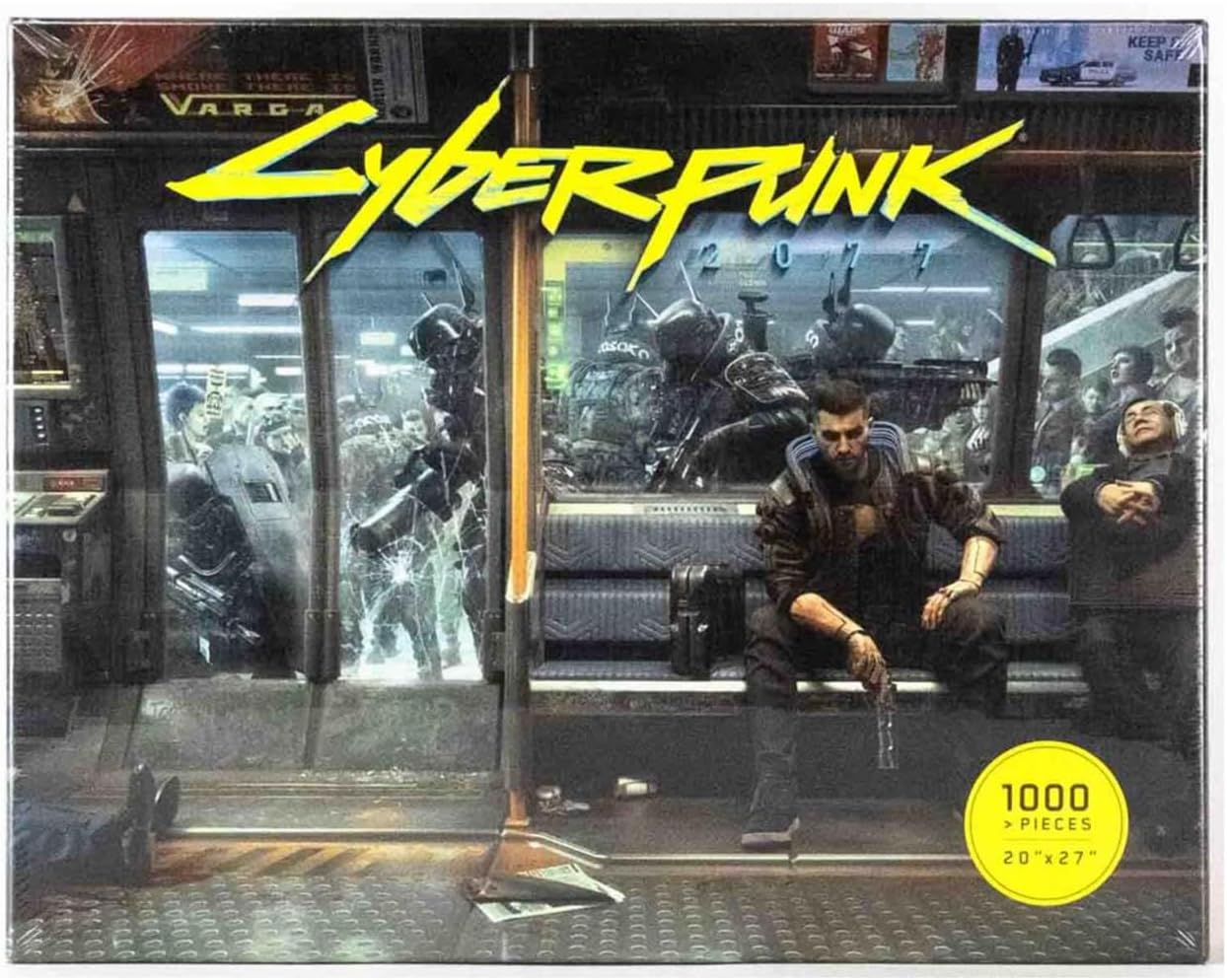 Dark Horse Deluxe Cyberpunk 2077 Metro Life Puzzle