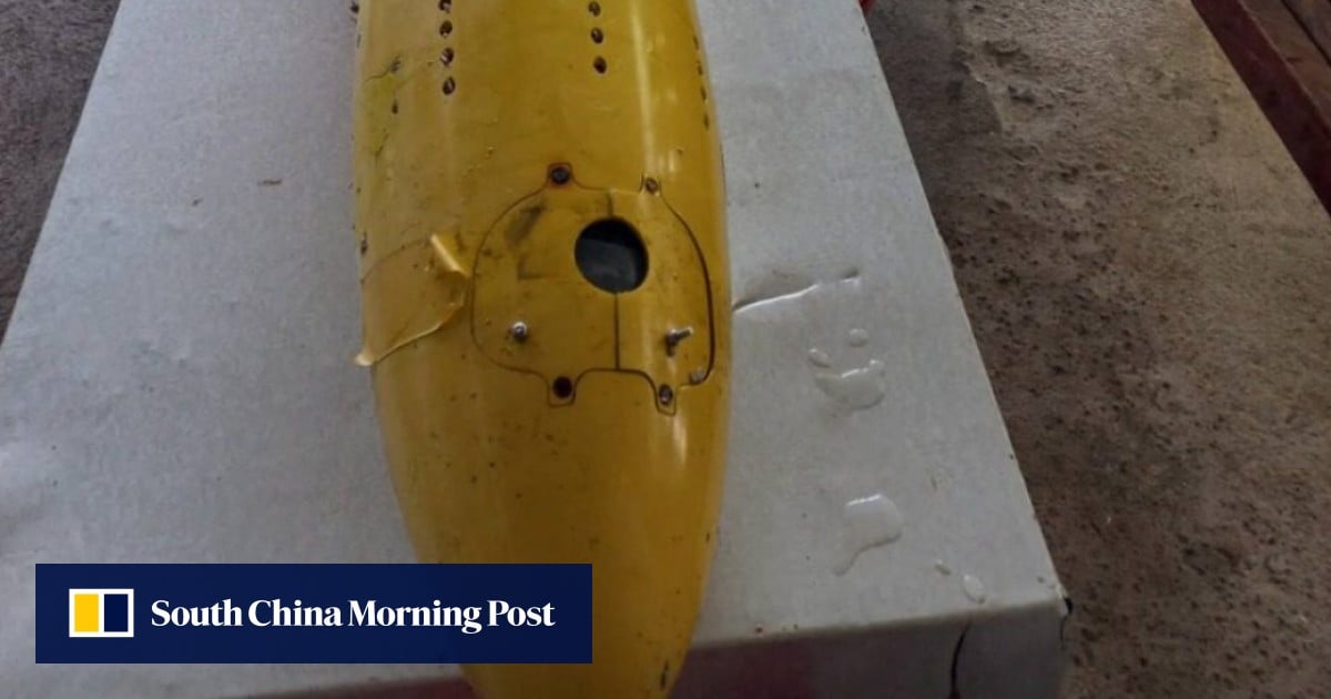 Philippines recovers suspected Chinese submarine drone from sea