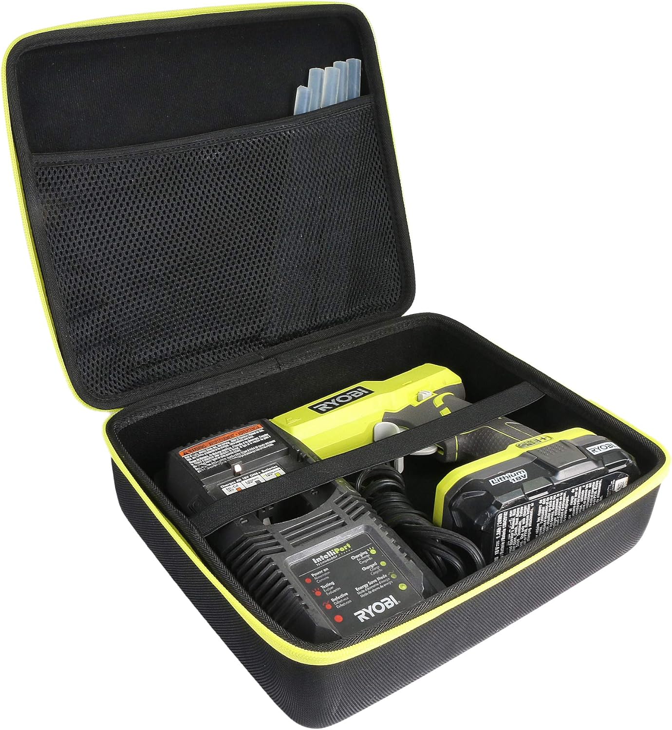 Aenllosi Hard Carrying Case Compatible with Ryobi Glue Gun P305