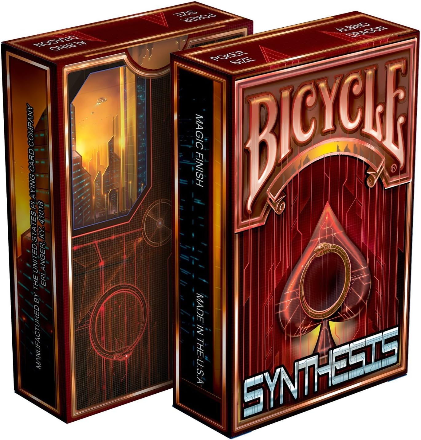 Synthesis – Cyberpunk Themed Bicycle Playing Cards (Limited)