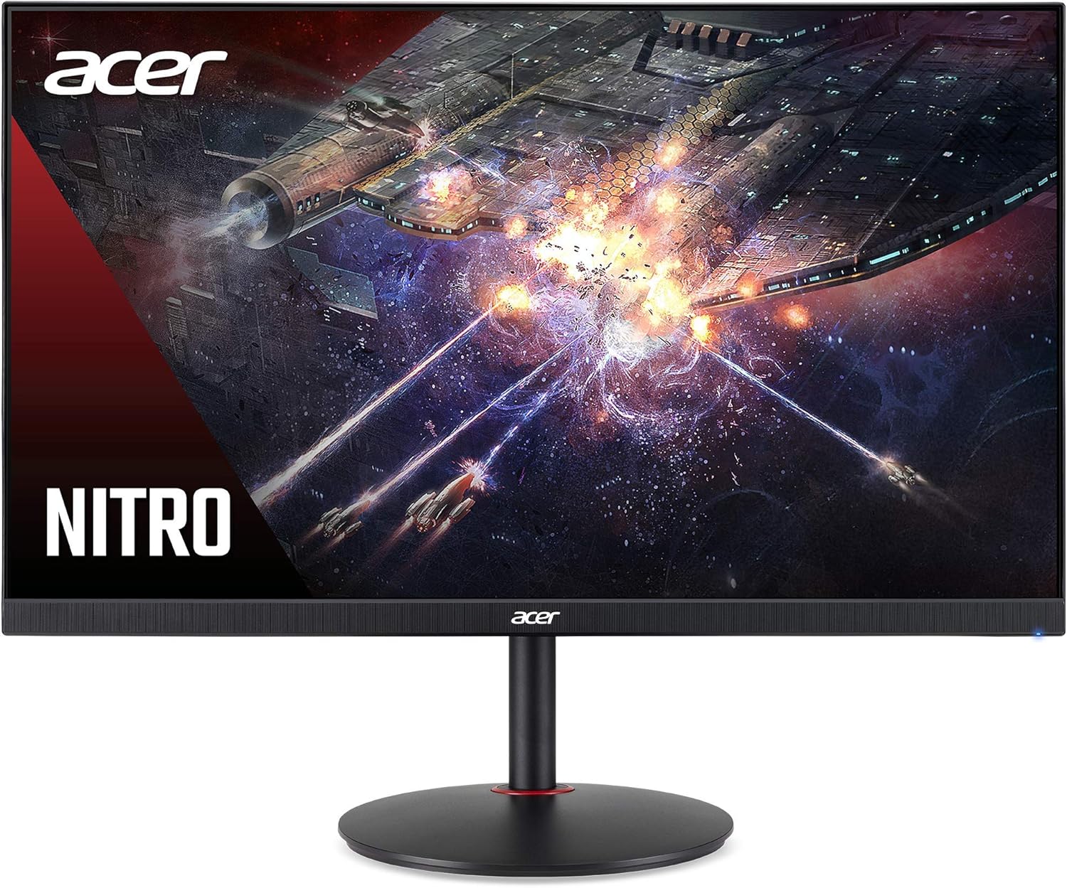 Acer Nitro XV272U Pbmiiprzx 27″ WQHD (2560 x 1440) IPS G-SYNC Compatible Monitor, 144Hz, 1ms VRB, VESA Certified DisplayHDR400, DCI-P3, Delta E