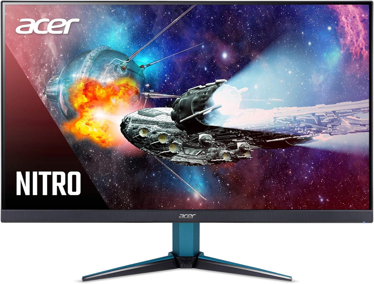 Acer Nitro VG271U Pbmiipx 27″ WQHD (2560 x 1440) IPS AMD Radeon FREESYNC Gaming Monitor, 144Hz, VESA Certified Display HDR400, DCI-P3, (2 HDMI 2.0 & 1 Display Port), Black