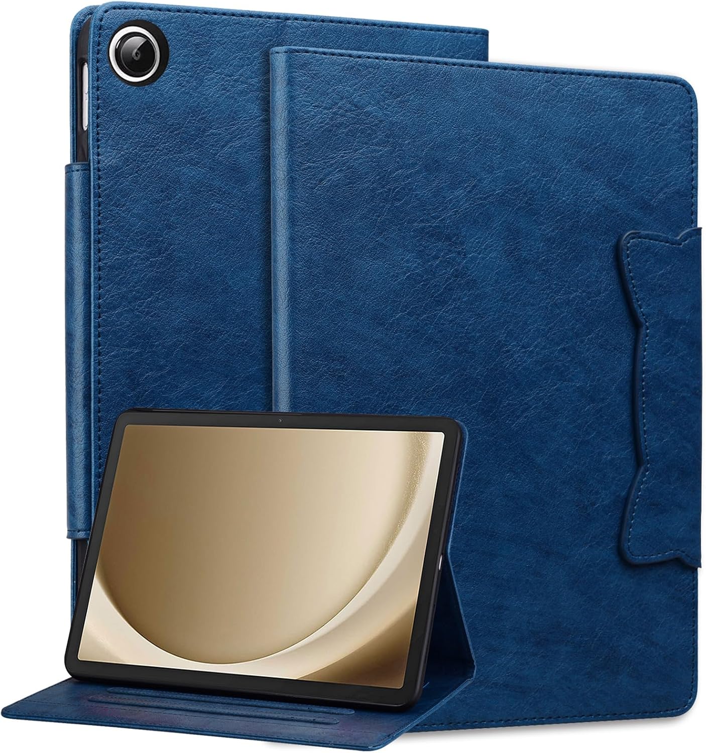 Folio Case for Samsung Galaxy Tab A9 Plus Tablet 11 inch 2023, Premium PU Leather Smart Cover with Card Slots, Samsung Galaxy Tab A9+ Tablet SM-X210/SM-X215/SM-X216B Case, Royal Blue